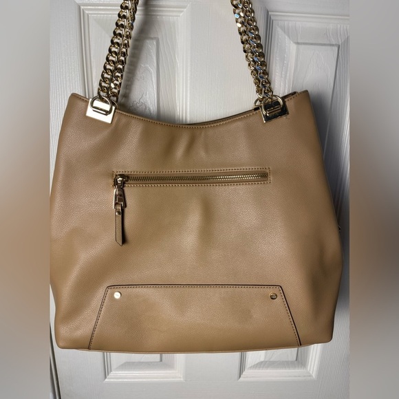 INC International Concepts Camel Trippi Chain Tote - Picture 10 of 13